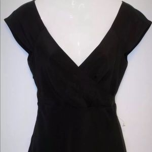 J. Crew size 12 Cecelia dress, black